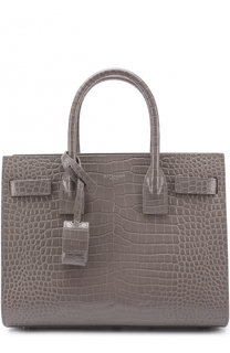 Сумка Sac De Jour Baby с тиснением Saint Laurent