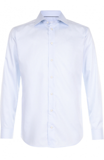 Хлопковая сорочка с воротником кент Eton