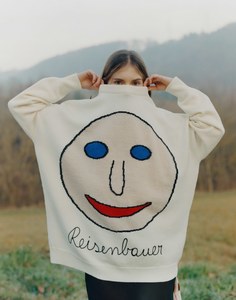 Свитер с принтом Christopher Kane