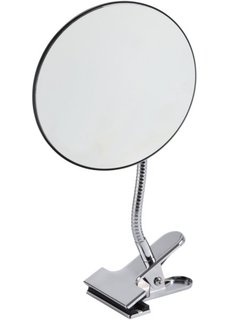Косметическое зеркало с зажимом-креплением (серебристый) Bonprix
