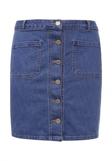 Юбка Just Joan DENIM SKIRT WITH POCKETS