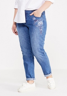 Джинсы LOST INK PLUS SLIM BOYFRIEND JEAN WITH EMBROIDERY