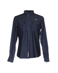 Джинсовая рубашка Aeronautica Militare
