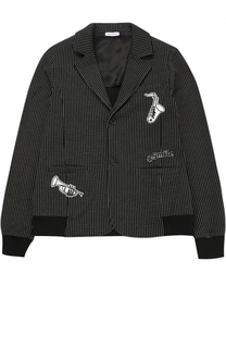 Пиджак с декором и аппликациями Dolce &amp; Gabbana