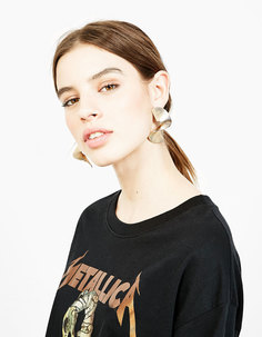 Серьги ‘спираль’ Bershka