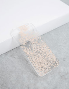 Чехол с рельефным узором для iphone 5/5s/5se Bershka