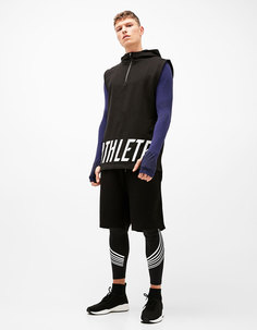 Спортивная толстовка с капюшоном &#39;athlete&#39; Bershka