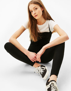 Комбинезон catsuit из текстурированной ткани Bershka