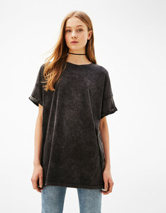 Футболка в стиле оверсайз Bershka