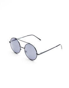 Круглые солнечные очки в металлической оправе Bershka
