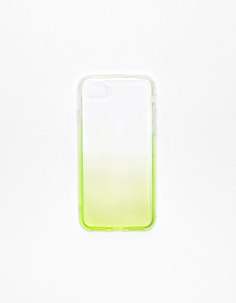 Яркий прозрачный чехол с эффектом деграде для iphone 7 Bershka