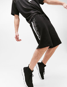 Шорты с надписью ‘unstoppable’ Bershka