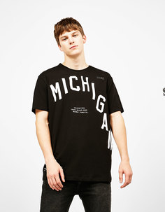 Футболка ‘города’ Bershka