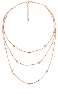 Multi bezel 3 layer necklace - joolz by Martha Calvo