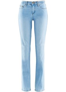 Стройнящие джинсы стретч, высокий рост L (голубой выбеленный) Bonprix