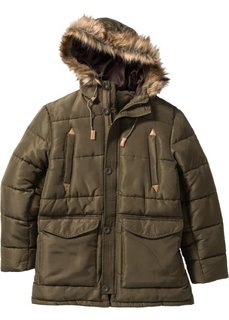 Зимняя куртка-парка Regular Fit (оливковый) Bonprix