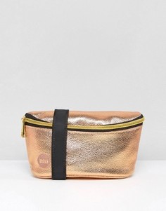 Золотисто-розовая сумка-кошелек на пояс Mi-Pac - Золотой