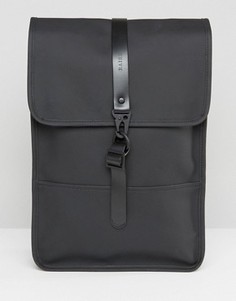 Небольшой черный рюкзак Rains - Черный