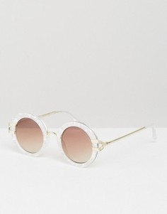 Круглые солнцезащитные очки Somedays Lovin - Белый