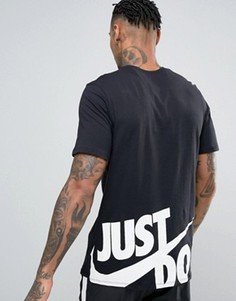Черная футболка Nike Hybrid JDI 847614-010 - Черный