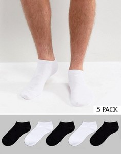 Набор из 5 пар спортивных носков Jack & Jones - Мульти