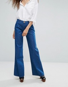 Расклешенные джинсы MiH Jeans - Синий