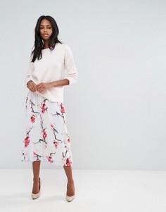 Юбка с цветочным принтом Y.A.S Joy - Мульти