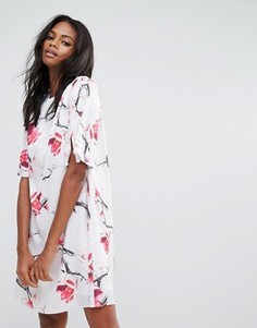 Платье с цветочным принтом Y.A.S - Мульти