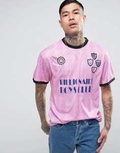 Розовая футболка в стиле ретро Billionaire Boys Club - Розовый