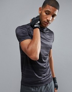 Футболка с принтом тай-дай New Look SPORT - Черный