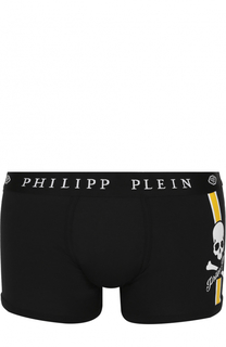 Хлопковые боксеры с широкой резинкой Philipp Plein