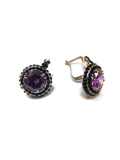 Серьги Камея