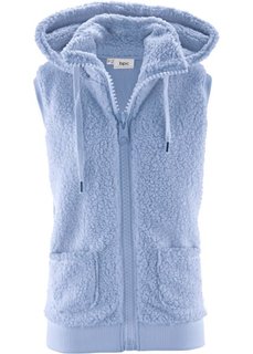 Флисовый жилет (жемчужно-синий) Bonprix