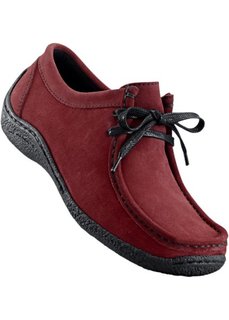 Замшевые туфли (красный) Bonprix