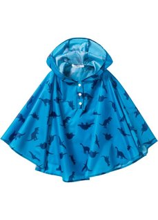 Дождевик в стиле пончо (капри-синий с рисунком) Bonprix