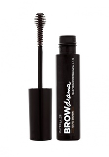 Тушь Maybelline New York для бровей "Brow Drama" темно-коричневый 7,6 мл