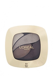 Тени LOreal Paris для век "Color Riche Квадро" оттенок E4 Кожаный клатч 4,5 г