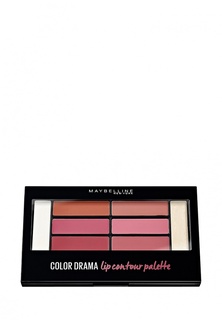 Палетка Maybelline New York для губ Color Contour Blushed