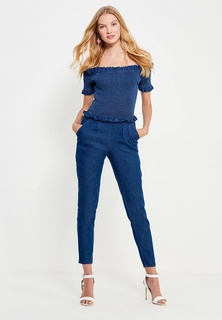 Комбинезон джинсовый LOST INK DENIM BARDOT JUMPSUIT