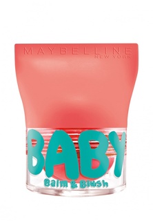 Бальзам Maybelline New York Baby Lips для губ и щек 01 персиковый