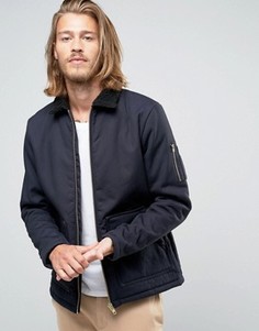 Куртка с воротником борг RVLT Revolution - Темно-синий