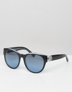 Круглые солнцезащитные очки Michael Kors - Черный