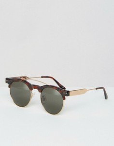 Солнцезащитные очки в стиле ретро Spitfire - Коричневый