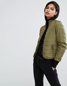 Короткая дутая куртка Vero Moda - Зеленый