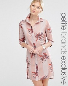 Полосатая ночная сорочка с цветочным принтом Alter Petite - Мульти