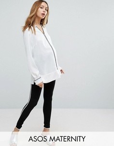 Леггинсы для беременных ASOS Maternity - Черный