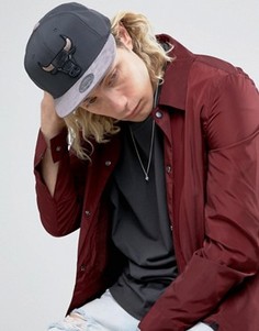 Бейсболка Chicago Bulls Mitchell & Ness - Серый