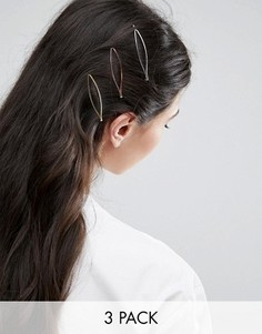 3 заколки для волос ASOS - Мульти