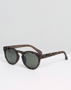 Круглые солнцезащитные очки Jack & Jones - Черный