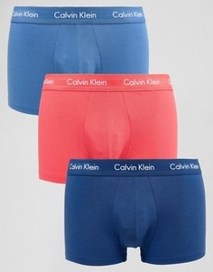3 боксеров-брифов с заниженной талией Calvin Klein - Мульти